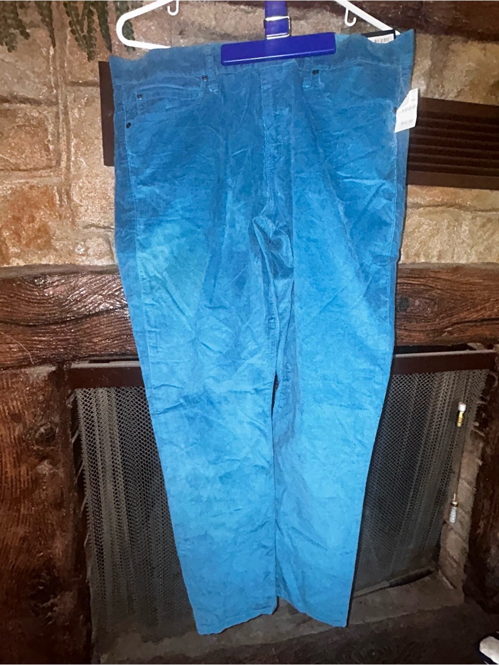 Gap 1969 Blue Corduroy Legging Jeans Size 32/14R